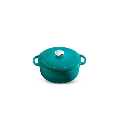 Voeux Kitchenware Profond Turkuaz Derin Döküm Tencere 20 Cm