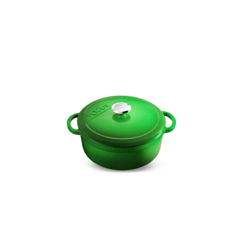 Voeux Kitchenware Forêt Yeşil Derin Döküm Tencere 20 Cm