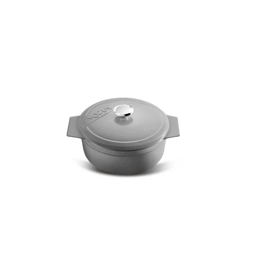 Voeux Kitchenware Gracieuse Gri Döküm Mini Güveç 10 Cm