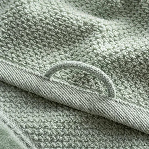 Green Black Anna Yüz Havlusu Mint