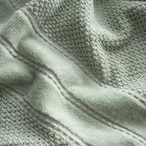 Green Black Anna Yüz Havlusu Mint