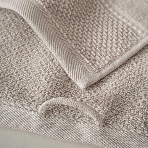 Green Black Anna Yüz Havlusu Bej