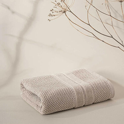 Green Black Anna Yüz Havlusu Bej