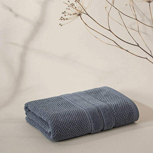 Green Black Anna Yüz Havlusu Lacivert