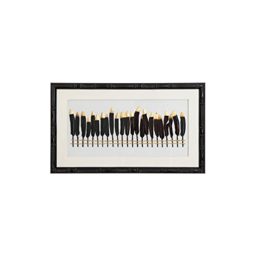 The Mia Flume Tablo Siyah 60x35x4 Cm Tbl0099