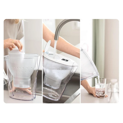 BRITA Marella XL 2x Maxtra Pro All-In-1 Filtreli Su Arıtma Sürahisi - Mavi