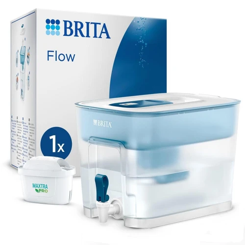 BRITA Flow 1x Maxtra Pro All-In-1 Filtreli Su Arıtma Sebili - 8,2 Lt