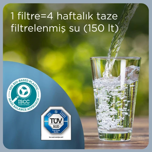 Brita Maxtra Pro All-in-1 Yedek Su Arıtma Filtresi, 10’lu