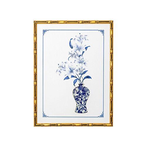 The Mia Floral Tablo 60x80x4 Cm Tbl0092