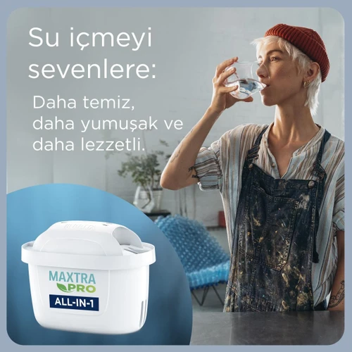 BRITA Maxtra Pro All-In-1 Su Arıtma Filtresi, 6'lı