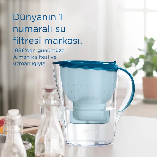 BRITA Marella XL 6 X Maxtra Pro All-In-1 Filtreli Su Arıtma Sürahisi - Beyaz