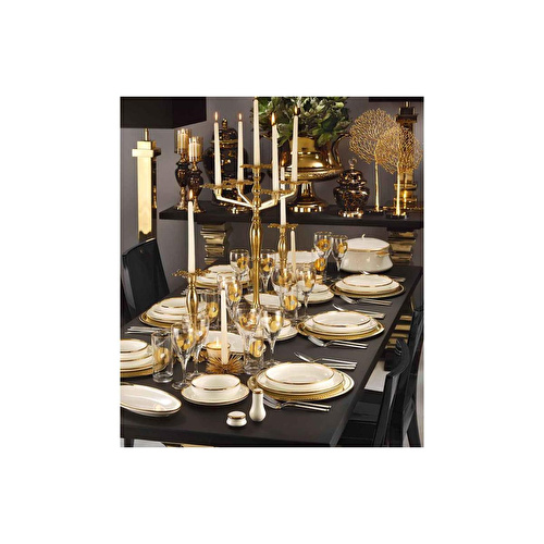 Berghoff Heritage 60 Parça Bone China Yemek Takımı Gold