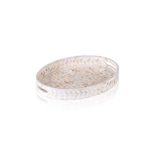The Mia Sedef Oval Tepsi 50x36x6 Cm Tlc0078