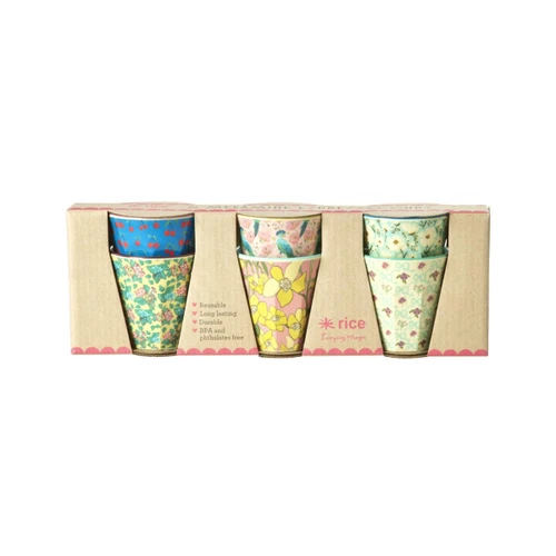 Rice Melamin Espresso Bardak Seti - Show Your True Colors