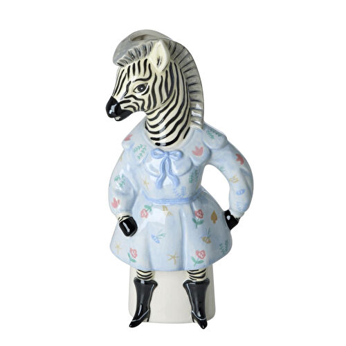 Rice Seramik Vazo - Zebra