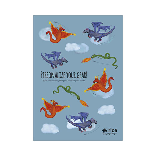 Rice Stickers Lunchbox - Ejderha