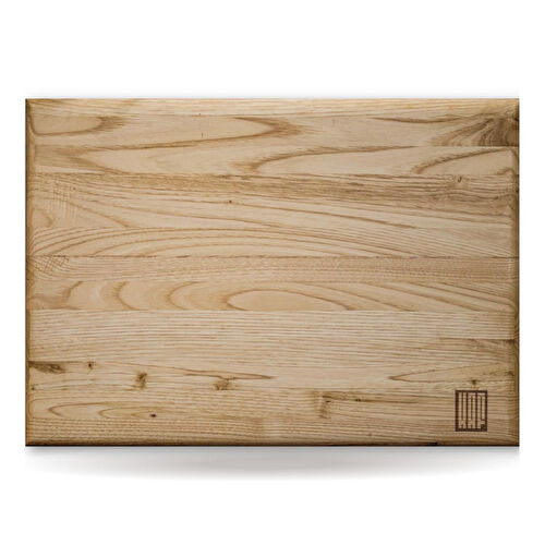 Kaf Ahşap Lüks Kesme Tahtası Kestane - S