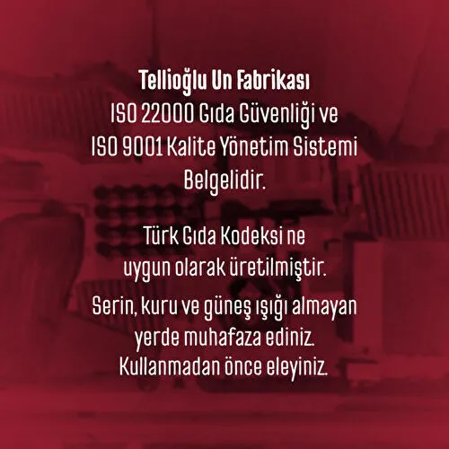 Tellioğlu Karakılçık Unu 1 Kg