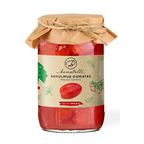Bonatelli Soyulmuş Domates 1000 Gr