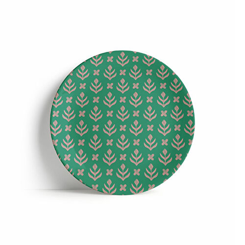 Fern&Co Joy Collection #1 Melamin Büyük Tabak 4'lü Set