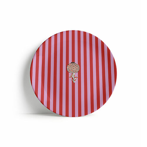 Fern&Co Joy Collection #3 Melamine Büyük Tabak 4'lü Set