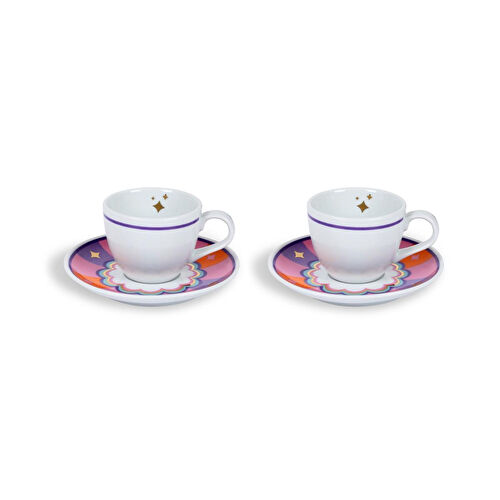 Fern&Co Circus Collection 2 Li Türk Kahvesi Seti / Hediye Kutulu