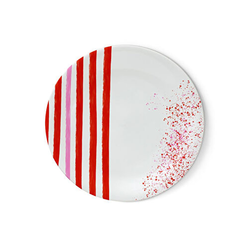 Fern&Co St Tropez Plage Collection Büyük Tabak 4 Lü Set