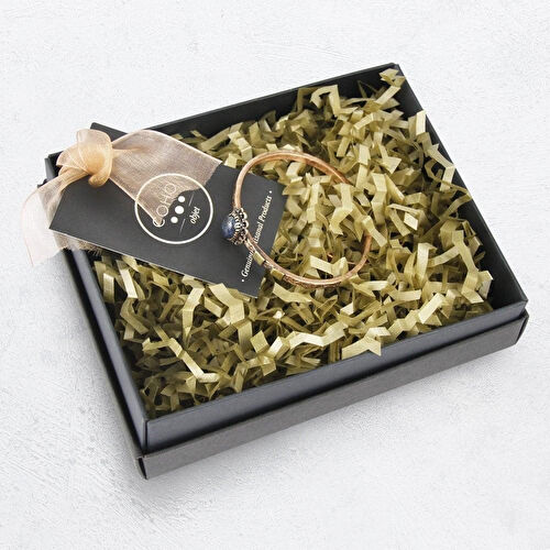 Coho Objet Coho Tılsım Lapis Lazuli Taşlı El İşleme Bileklik