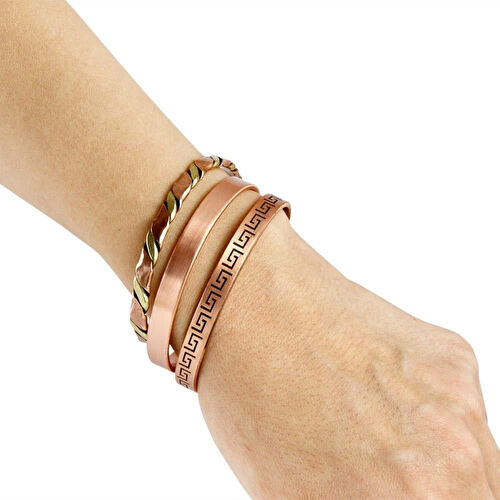 Coho Objet Coho Tılsım Bereket Bakır El Yapımı Bileklik Coho Objet Coho Tılsım Bereket Bakır El Yapımı Bileklik