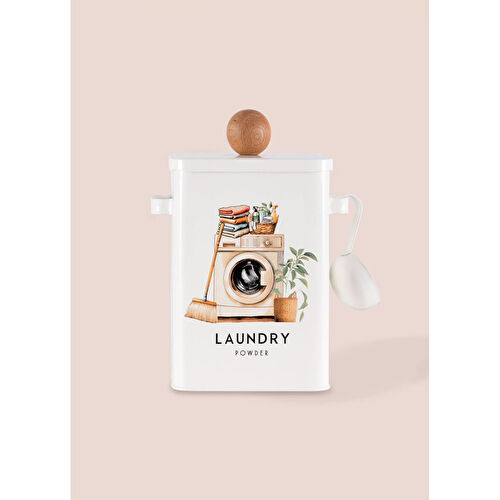 The Mia Storage Deterjan Saklama Kabı 13x20x28 Cm