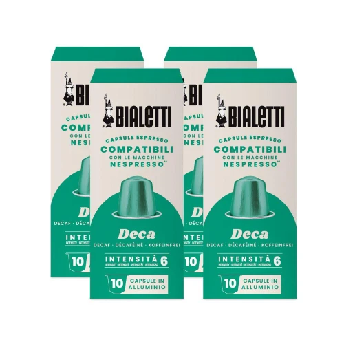 Bialetti Nespresso Uyumlu Kapsül Kahve Decaffeinato 40 Adet