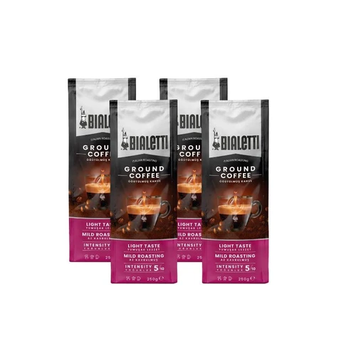 Bialetti 4 Adet Delicato 250 Gr Öğütülmüş Kahve