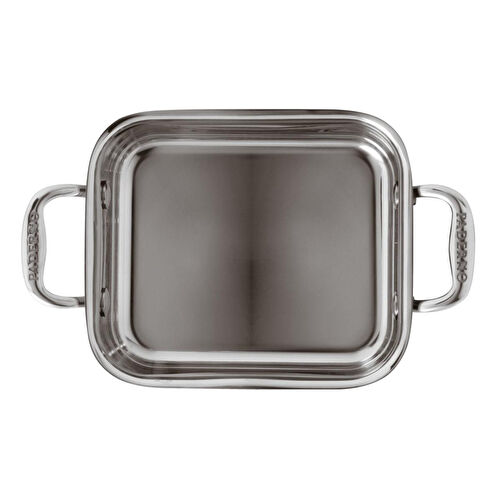 Paderno Çelik Dikdörtgen Mini Sunum Tenceresi 12 X 10 Cm