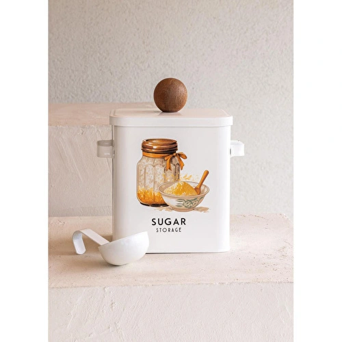 The Mia Storage Şeker Saklama Kabı 13x20x23 Cm