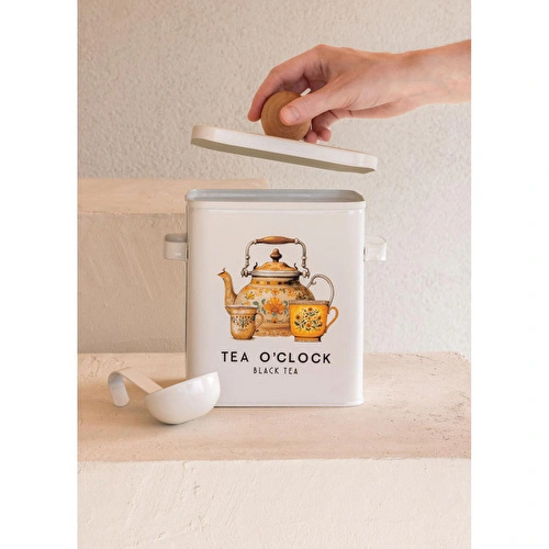 The Mia Storage Çay Saklama Kabı 13x20x23 Cm