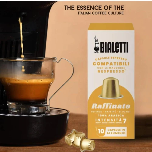 Bialetti Nespresso Uyumlu Kapsül Kahve Raffinato 40 Adet