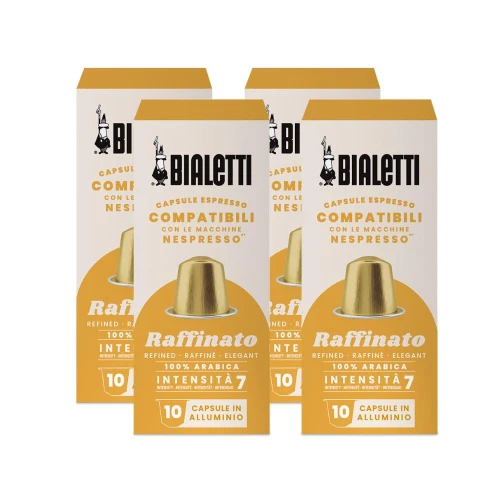 Bialetti Nespresso Uyumlu Kapsül Kahve Raffinato 40 Adet
