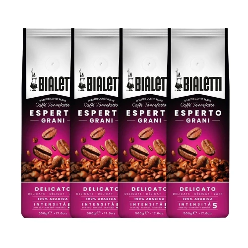 Bialetti 4 Adet Delicato 500 Gr Çekirdek Kahve