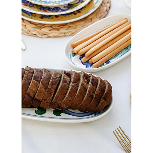 The Mia Limoncello Oval Servis Takımı 6 Parça