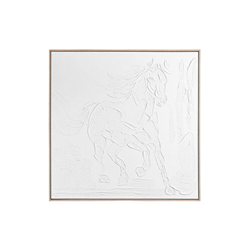 The Mia Kabartma Kanvas Tablo 100x100 Cm Tbl0078