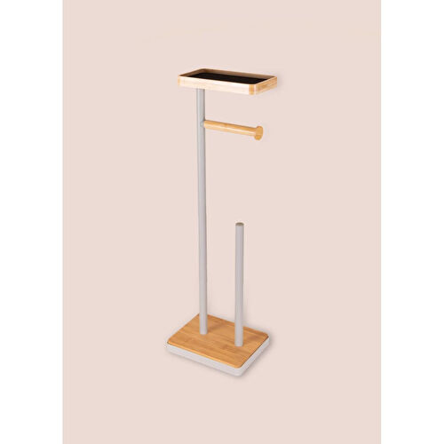 The Mia Tepsili Tuvalet Kağıdı Standı Gri Glv0758 The Mia Tepsili Tuvalet Kağıdı Standı Gri Glv0758