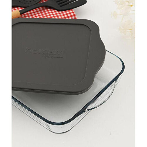 Paşabahçe 59034 Gri Kapaklı Borcam 1950cc Kare 1 Adet