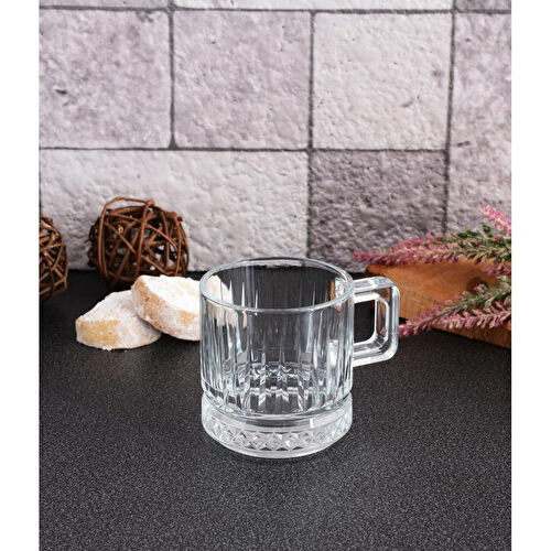 Paşabahçe 55422 Elysia Fincan 195 Kupa 195cc 2 Adet