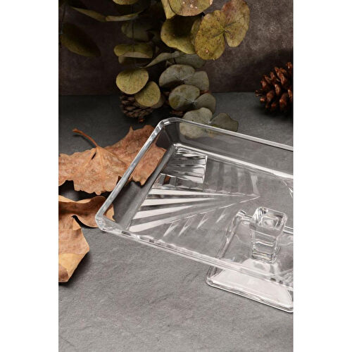 Paşabahçe 950008 Madlen Ayaklı Servis Tabağı 1 Adet