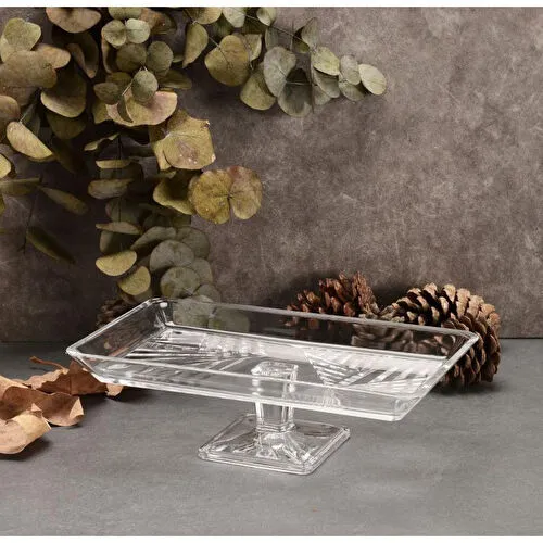 Paşabahçe 950008 Madlen Ayaklı Servis Tabağı 1 Adet