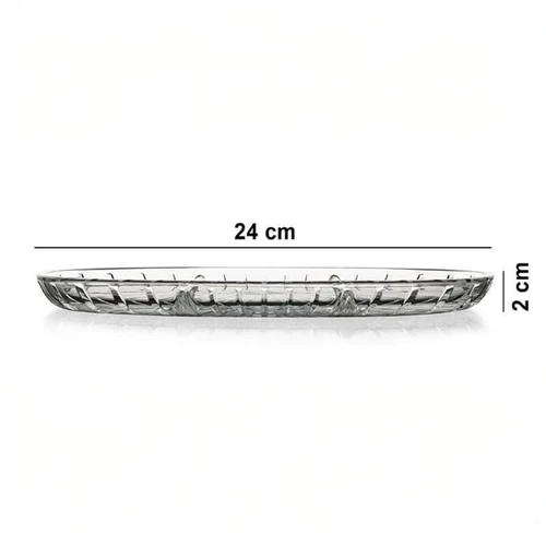 Paşabahçe 54903 Elegant Bölmeli 163 Oval Tabağı 1 Adet