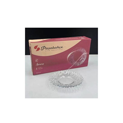 Paşabahçe Aurora 6'lı 12 Cm Çay Tabağı 10531