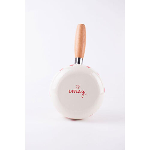 Emaylab Merry Yılbaşı Özel Emaye Tava 16cm (1,3 Litre)