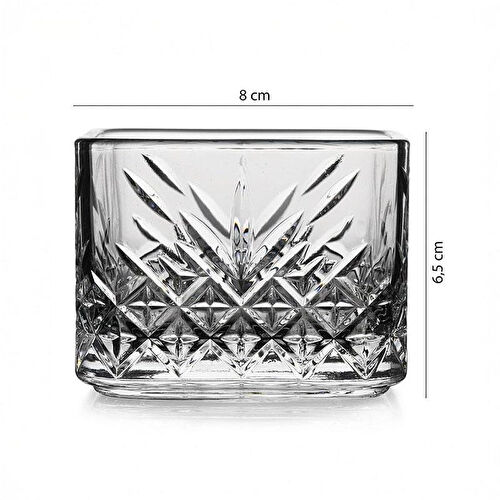 Paşabahçe 530240 Tımeless Kare Kase 235cc 4 Adet