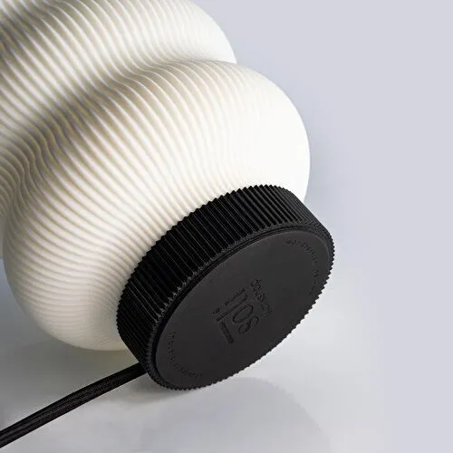 Soli Workshop Ostraco Masa Lambası - Siyah